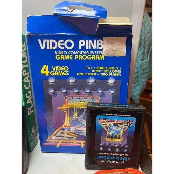 6 Atari 2600 Battle Space Arcade Games Cartriges and Boxes - Picture 5 of 7